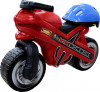 Каталка для  детей мотоцикл MX со шлемом РОЗОВЫМ фото 2 — Полесье Россия