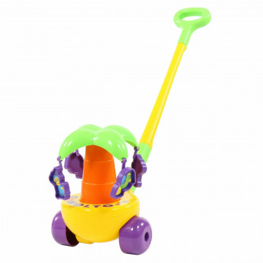 Каталка Пальма с ручкой - 12 шт  в уп — Полесье Россия