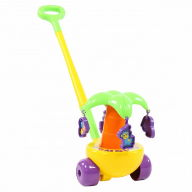 Каталка Пальма с ручкой - 12 шт  в уп — Полесье Россия