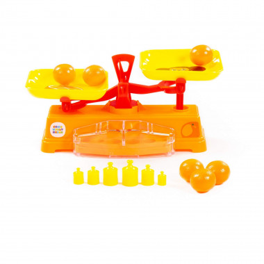 Весы с 6 апельсинами Чебурашка и крокодил Гена — Полесье Россия