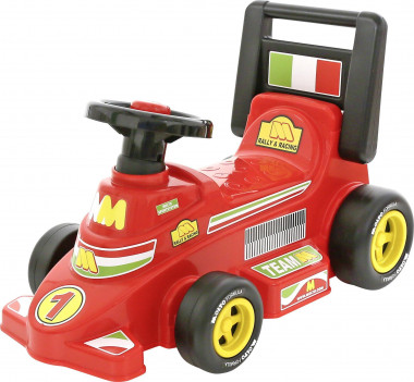 Детская каталка автомобиль гоночный Трек №2 без звука — Полесье Россия