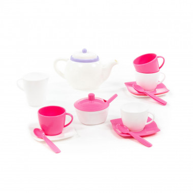 Набор детской посуды Алиса на 4 персоны (18 элементов) — Полесье Россия