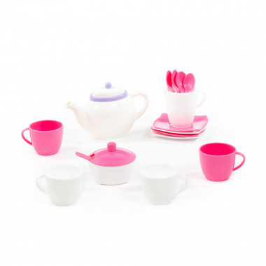 Набор детской посуды Алиса на 4 персоны (18 элементов) — Полесье Россия