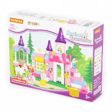 Конструктор Макси Весёлая принцесса (86 элементов) — Полесье Россия