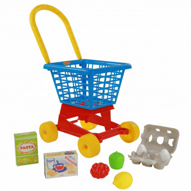 Тележка Supermarket №1 + набор продуктов №2 — Полесье Россия