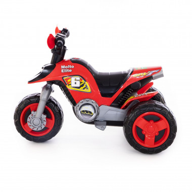 Каталка Мотоцикл Molto Elite 6, 6V красный — Полесье Россия