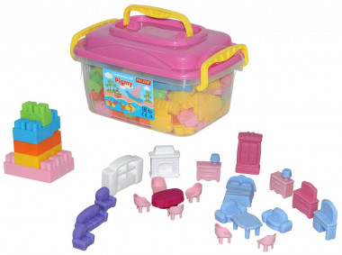 Конструктор Малютка 141 элемент — Полесье Россия