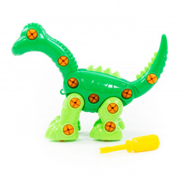 Конструктор-динозавр Диплодок (35 элементов) — Полесье Россия