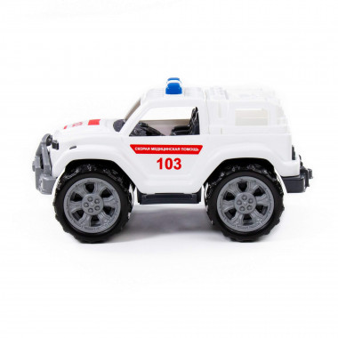 Автомобиль Легион скорая помощь (в сеточке) — Полесье Россия