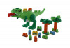 Набор Динозавр с конструктором (30 элементов) фото 1 — Полесье Россия