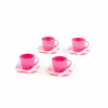 Набор детской посуды Алиса на 4 персоны , розовая фото 2 — Полесье Россия
