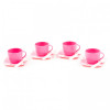 Набор детской посуды Алиса на 4 персоны , розовая фото 3 — Полесье Россия