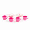 Набор детской посуды Алиса на 4 персоны , розовая фото 4 — Полесье Россия