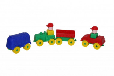 Конструктор Юный путешественник (30 элементов) — Полесье Россия