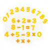 Первые уроки на магнитах (20 цифр + 10 математических знаков) фото 6 — Полесье Россия