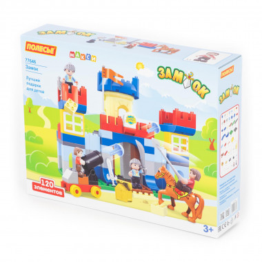 Конструктор Макси Замок (120 элементов) — Полесье Россия