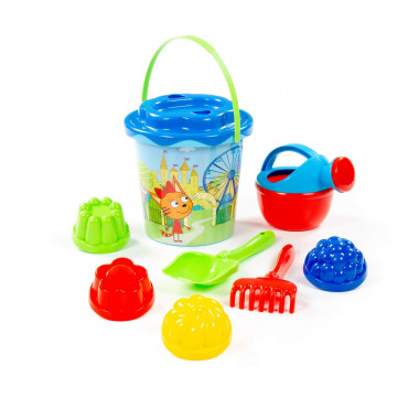 Песочный набор &quot;Три кота&quot; №6 — Полесье Россия