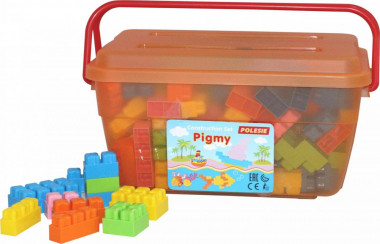 Конструктор Малютка 160 элементов в контейнере — Полесье Россия