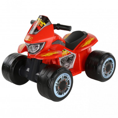 Детский Квадроцикл каталка мини Molto, 6V красный — Полесье Россия