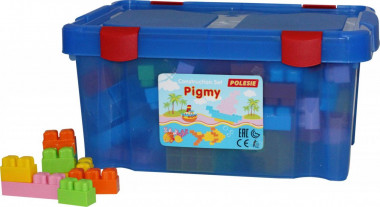 Конструктор Малютка 245 элементов в контейнере — Полесье Россия