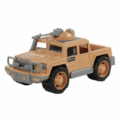 Автомобиль-пикап военный Защитник-Сафари с 1-м пулемётом — Полесье Россия