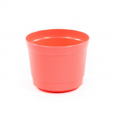 Цветочный горшок розовый Жасмин d155 мм, h121 мм - 1,5 л — Полесье Россия