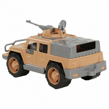 Автомобиль-джип военный Защитник-Сафари с 1-м пулемётом — Полесье Россия