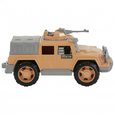 Автомобиль-джип военный Защитник-Сафари с 1-м пулемётом — Полесье Россия