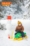 Детская каталка снегоход Полиция (звук, лыжи) фото 2 — Полесье Россия