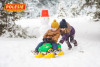 Детская каталка снегоход Полиция (звук, лыжи) фото 3 — Полесье Россия