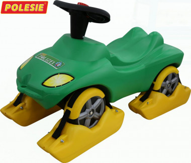 Детская каталка снегоход Полиция (звук, лыжи) — Полесье Россия