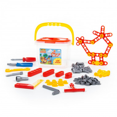 Набор инструментов №2 (129 элементов) — Полесье Россия