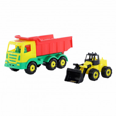 Набор №463: Самосвал Престиж и Трактор Геракл — Полесье Россия