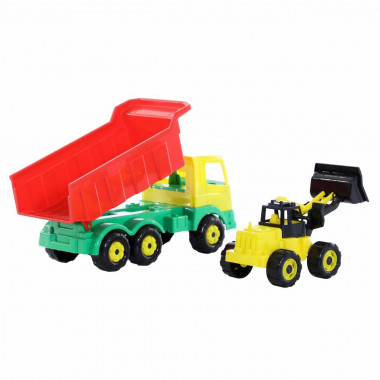 Набор №463: Самосвал Престиж и Трактор Геракл — Полесье Россия