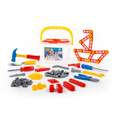 Набор инструментов №3 (132 элемента) — Полесье Россия