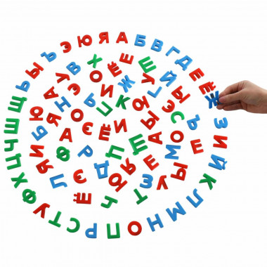 Первые уроки на магнитах (86 букв) — Полесье Россия