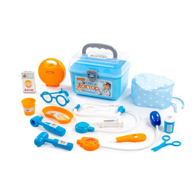 Набор Доктор №15 (14 элементов) (в чемоданчике) — Полесье Россия