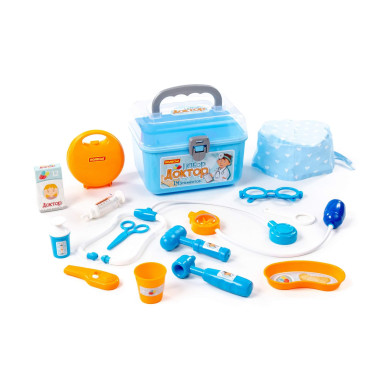 Набор Доктор №15 (14 элементов) (в чемоданчике) — Полесье Россия