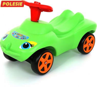 Детская каталка Мой любимый автомобиль Зелёная (звук) — Полесье Россия