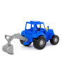 Синий трактор Мастер с лопатой Полесье 84873 фото 4 — Полесье Россия
