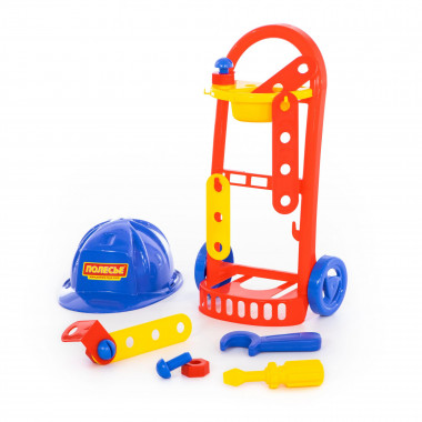 Набор Механика с каской (14 элементов) — Полесье Россия