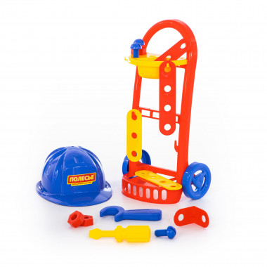 Набор Механика с каской (14 элементов) — Полесье Россия