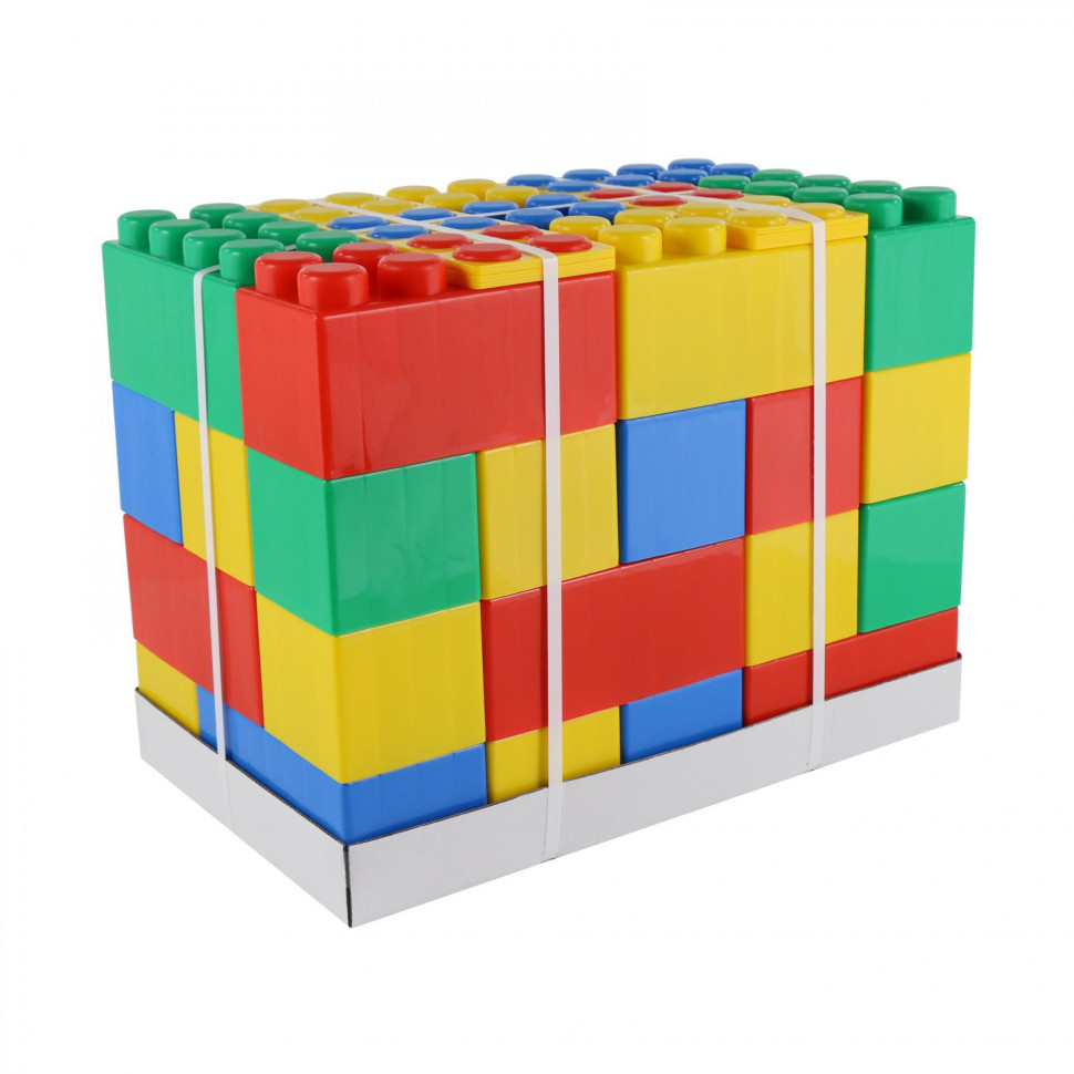 Конструкторы блоки купить. Конструктор строительный XXL 45 элементов Полесье. Полесье макси кубики. Кубики Полесье Строитель большие. Полесье конструктор большие блоки.