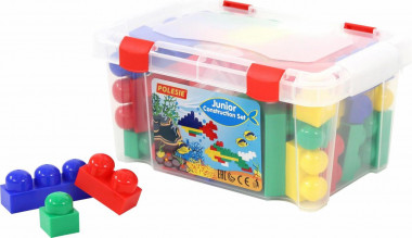 Конструктор Юниор 54 элемента — Полесье Россия