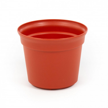 Цветочный горшок коричневый Эва d130 мм, h106 мм - 0,8 л — Полесье Россия