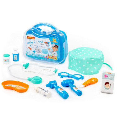 Набор Доктор №19 (16 элементов) (в чемоданчике малом) — Полесье Россия