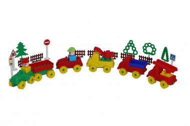 Конструктор Юный путешественник (63 элемента) — Полесье Россия