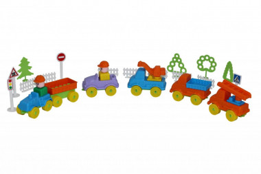 Конструктор Юный путешественник (63 элемента) — Полесье Россия