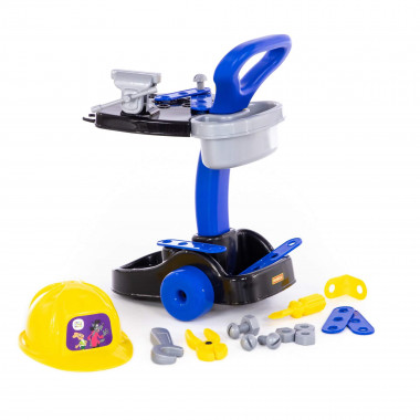 Набор Механика Ну, погоди! с каской на тележке — Полесье Россия