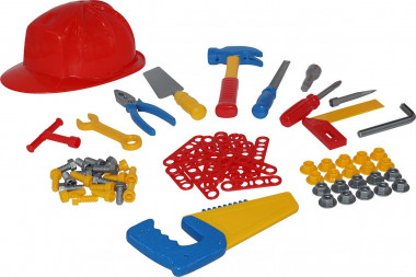 Набор инструментов №8 (74 элемента) — Полесье Россия